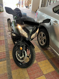 Black Kawasaki Ninja 300R