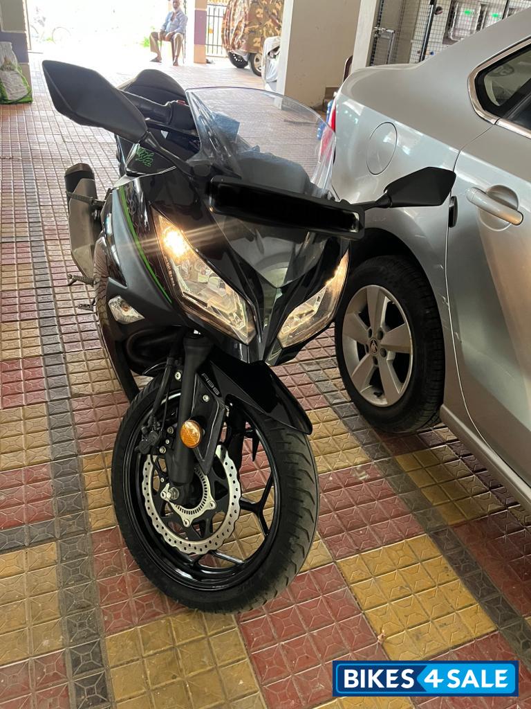 Black Kawasaki Ninja 300R