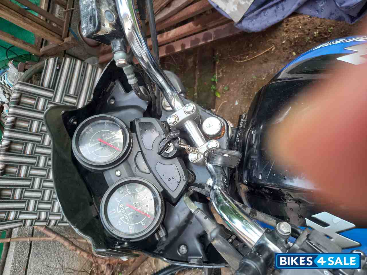 Blue&black Bajaj Discover DTSi 150