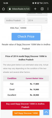 Bajaj Discover 100M