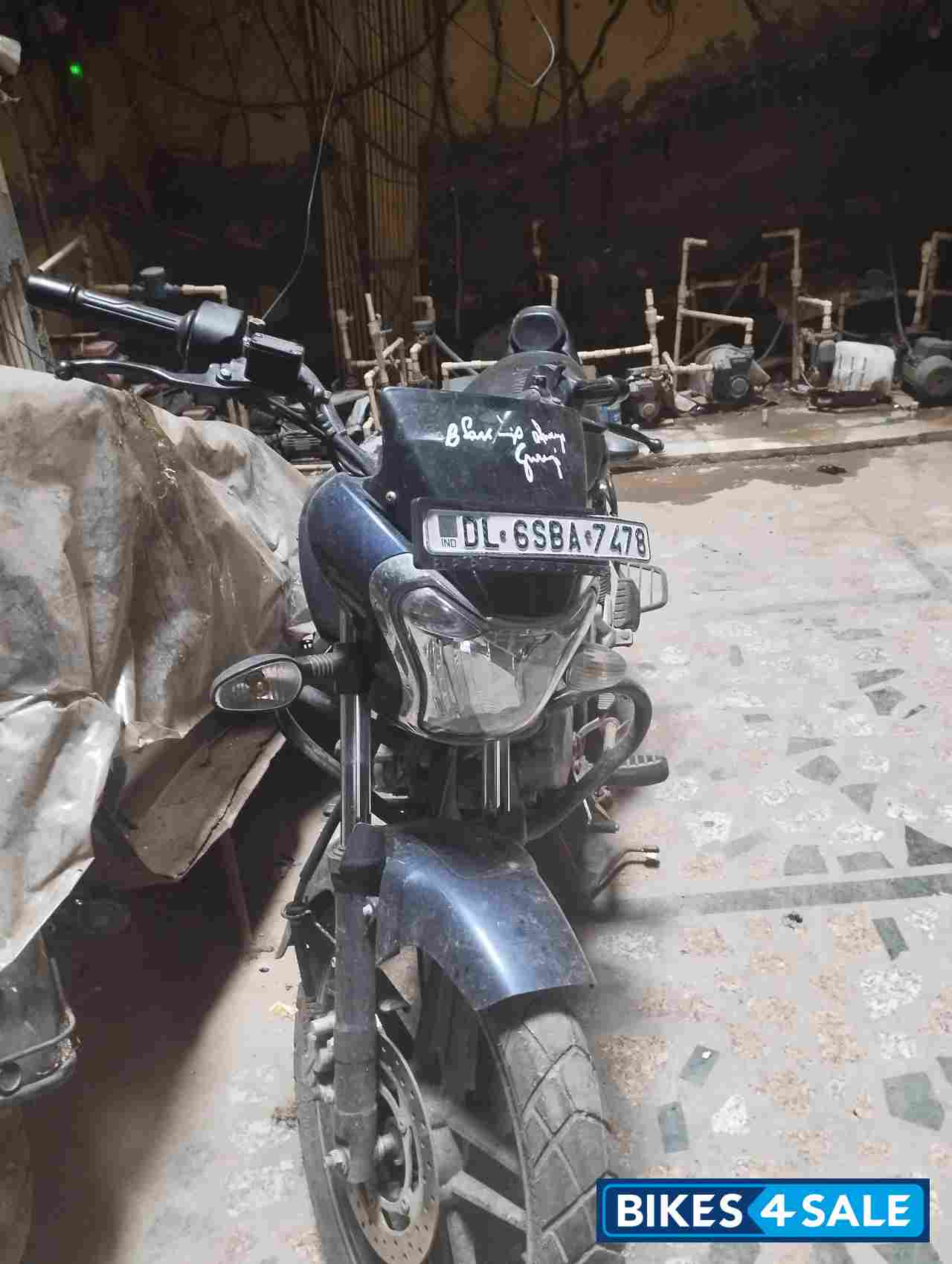 Blue And White Bajaj V15