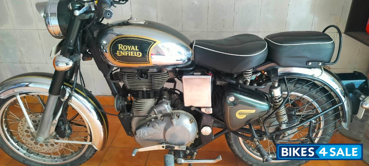 Chrome Green Royal Enfield Classic 500