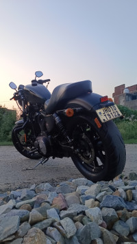 Denim Black Harley Davidson Iron 883