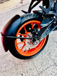 Ebony Black And Orange KTM RC 200