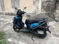 Cyan Blue Yamaha Cygnus RayZR 125 Fi BS6