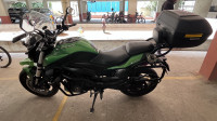 Green Bajaj Dominar 400 ABS BS6