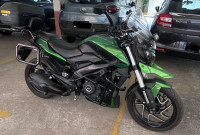 Green Bajaj Dominar 400 ABS BS6