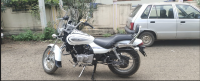 Moon White Bajaj Avenger Cruise 220 BS6