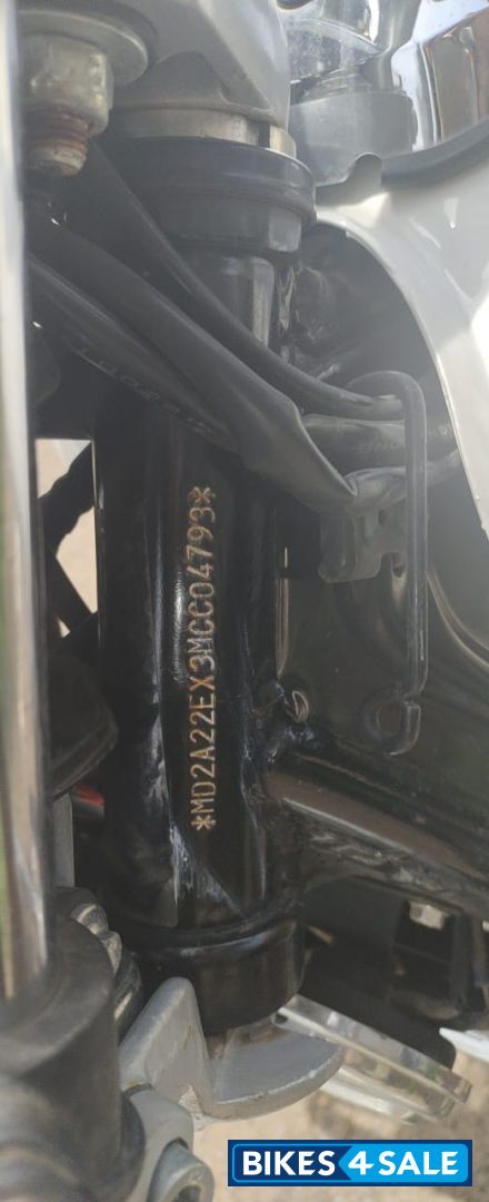 Moon White Bajaj Avenger Cruise 220 BS6