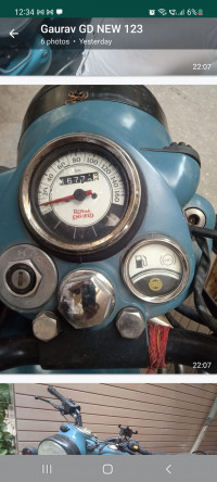 Airbore Blue Royal Enfield Classic 350 Redditch Blue