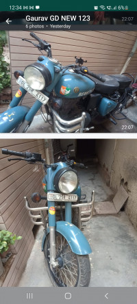 Airbore Blue Royal Enfield Classic 350 Redditch Blue