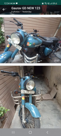 Airbore Blue Royal Enfield Classic 350 Redditch Blue