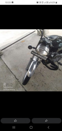 Black Royal Enfield Bullet Electra