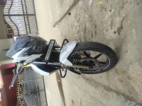 White TVS Apache RTR 180 ABS
