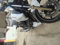 White TVS Apache RTR 180 ABS