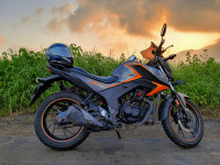 Mat Axis Gray Metall Honda CB Hornet 160R