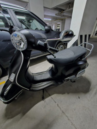 Matte Black Vespa ZX 125