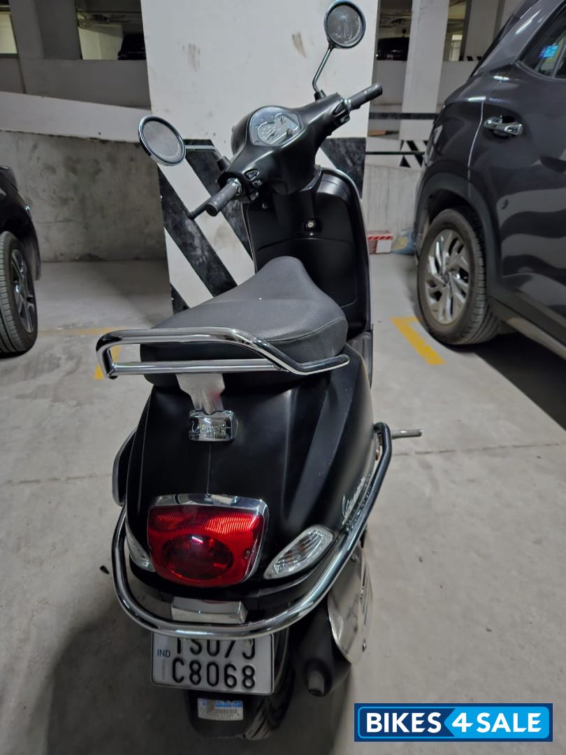 Matte Black Vespa ZX 125