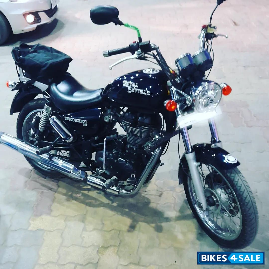 Twilight Blue Royal Enfield Thunderbird 500