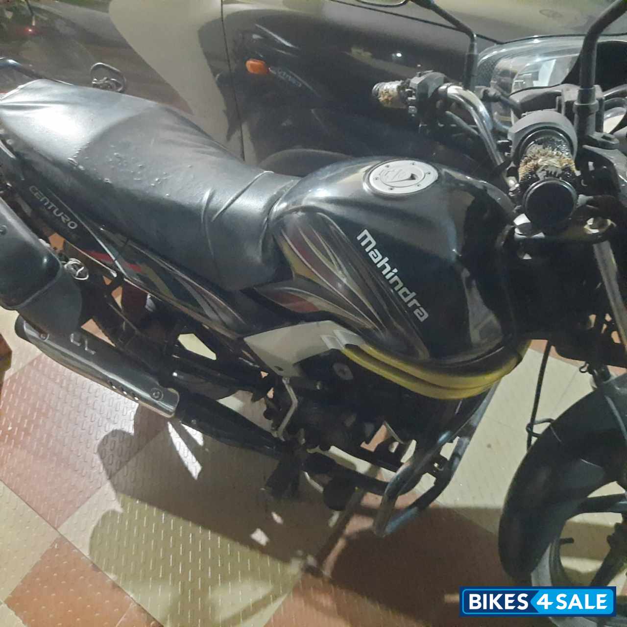 Black Silver Combination Mahindra Centuro