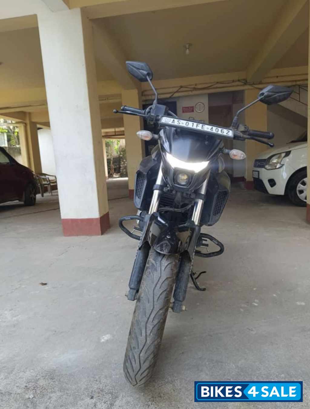 Black Yamaha FZ 25 BS6