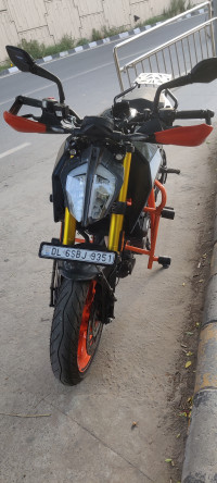 Orange And Black KTM Duke 250