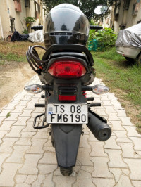 Black And Red Honda CB Shine SP
