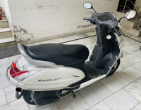 White Honda Activa Activa 3G