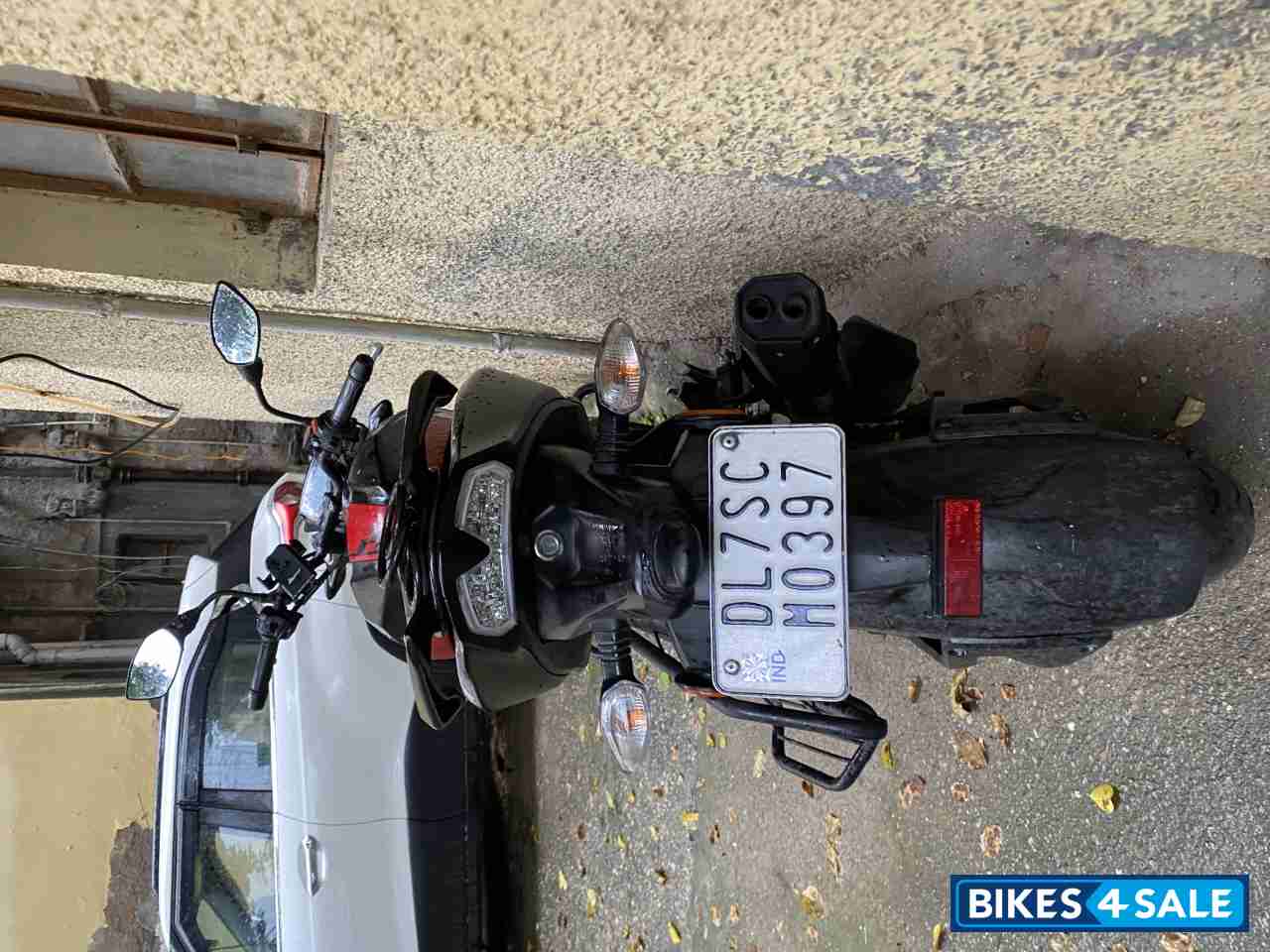 Matte Black TVS Apache RTR 160 4V Special Edition