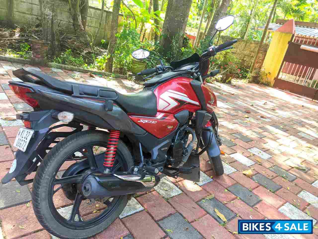 Red Honda SP 125 BSVI