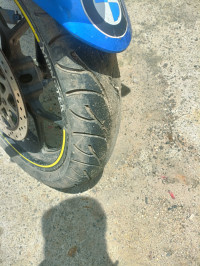 Blue Suzuki Gixxer SF