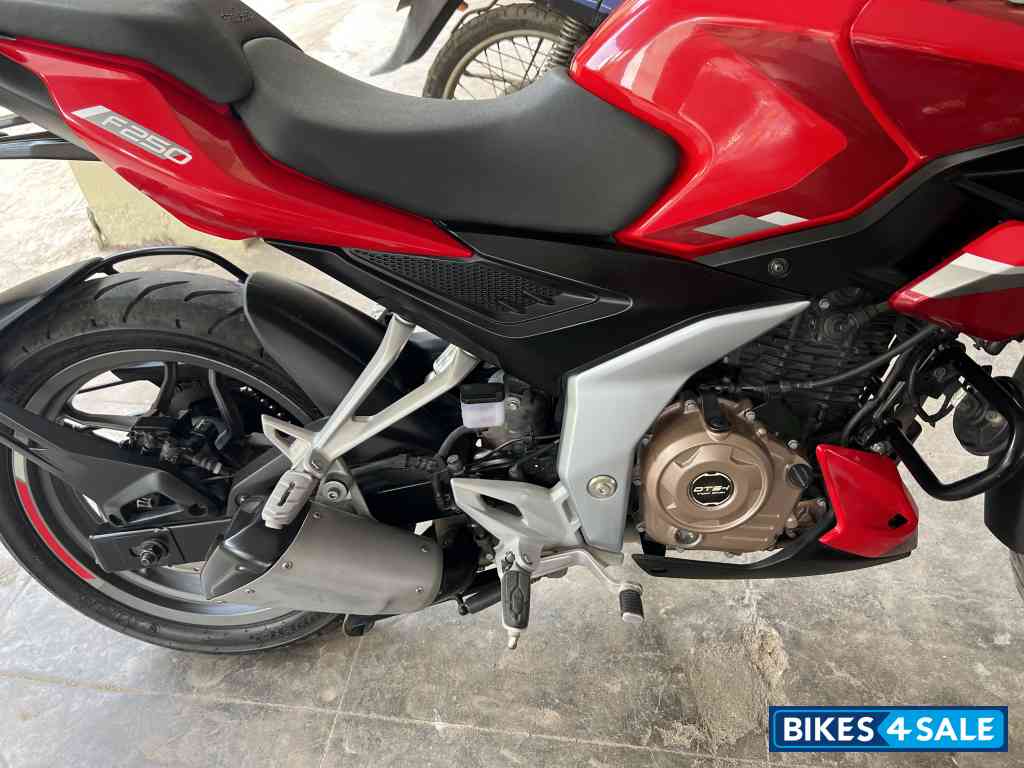 Glossy Red Bajaj Pulsar F250 Glossy Red Bajaj Pulsar F250