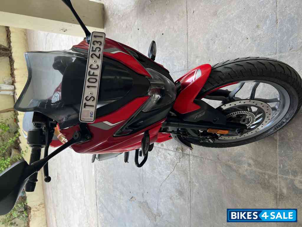 Glossy Red Bajaj Pulsar F250 Glossy Red Bajaj Pulsar F250