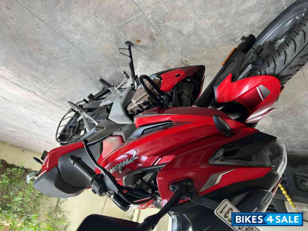 Glossy Red Bajaj Pulsar F250 Glossy Red Bajaj Pulsar F250