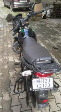 Ebony Black With Green Decals Bajaj CT 125X