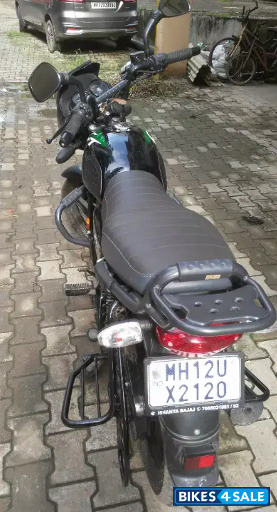 Ebony Black With Green Decals Bajaj CT 125X