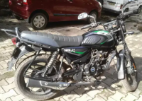 Ebony Black With Green Decals Bajaj CT 125X