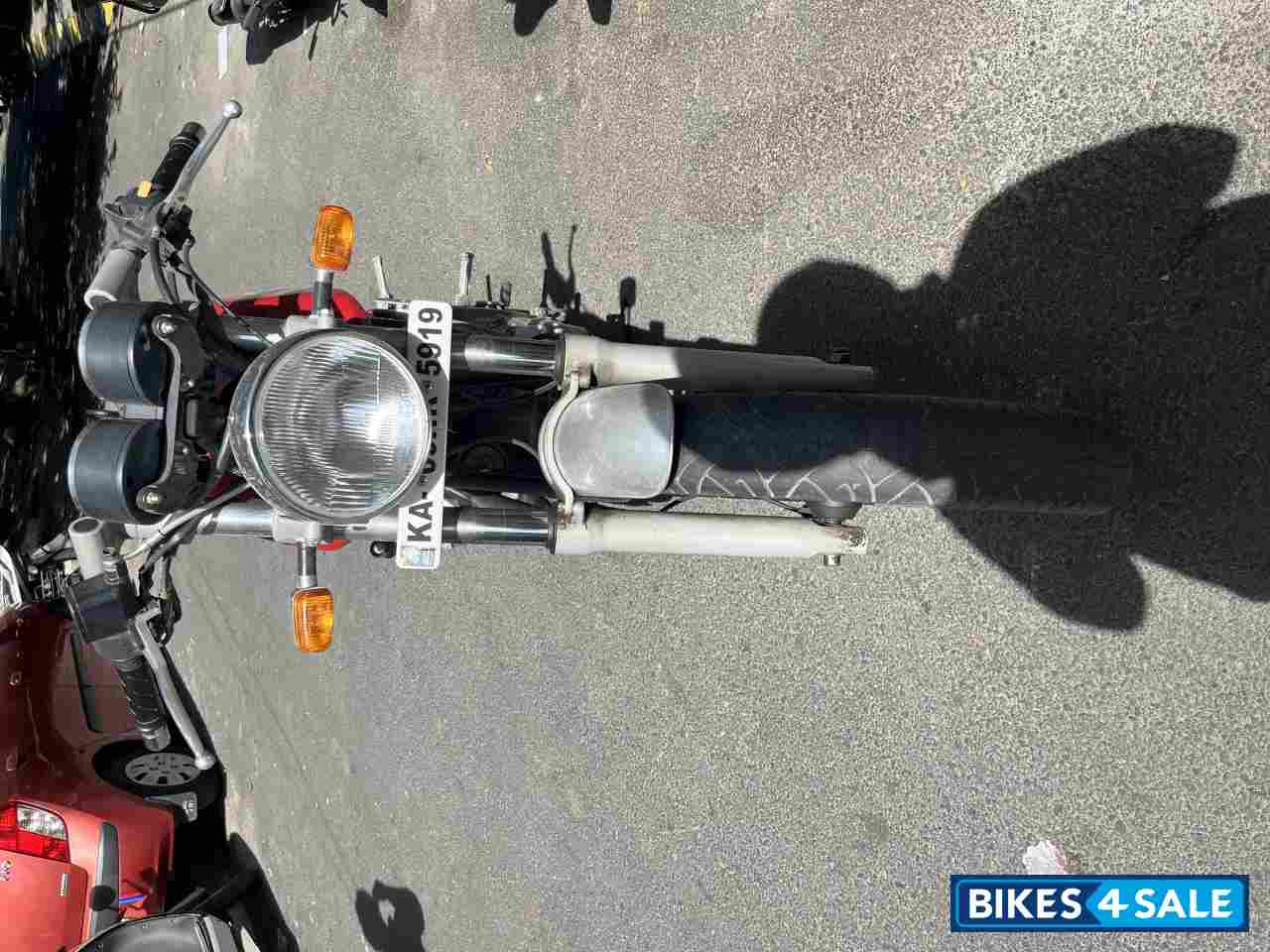 Red Royal Enfield Continental GT 535