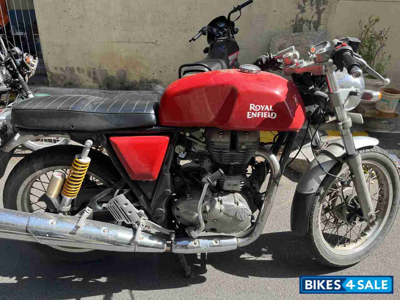 Red Royal Enfield Continental GT 535