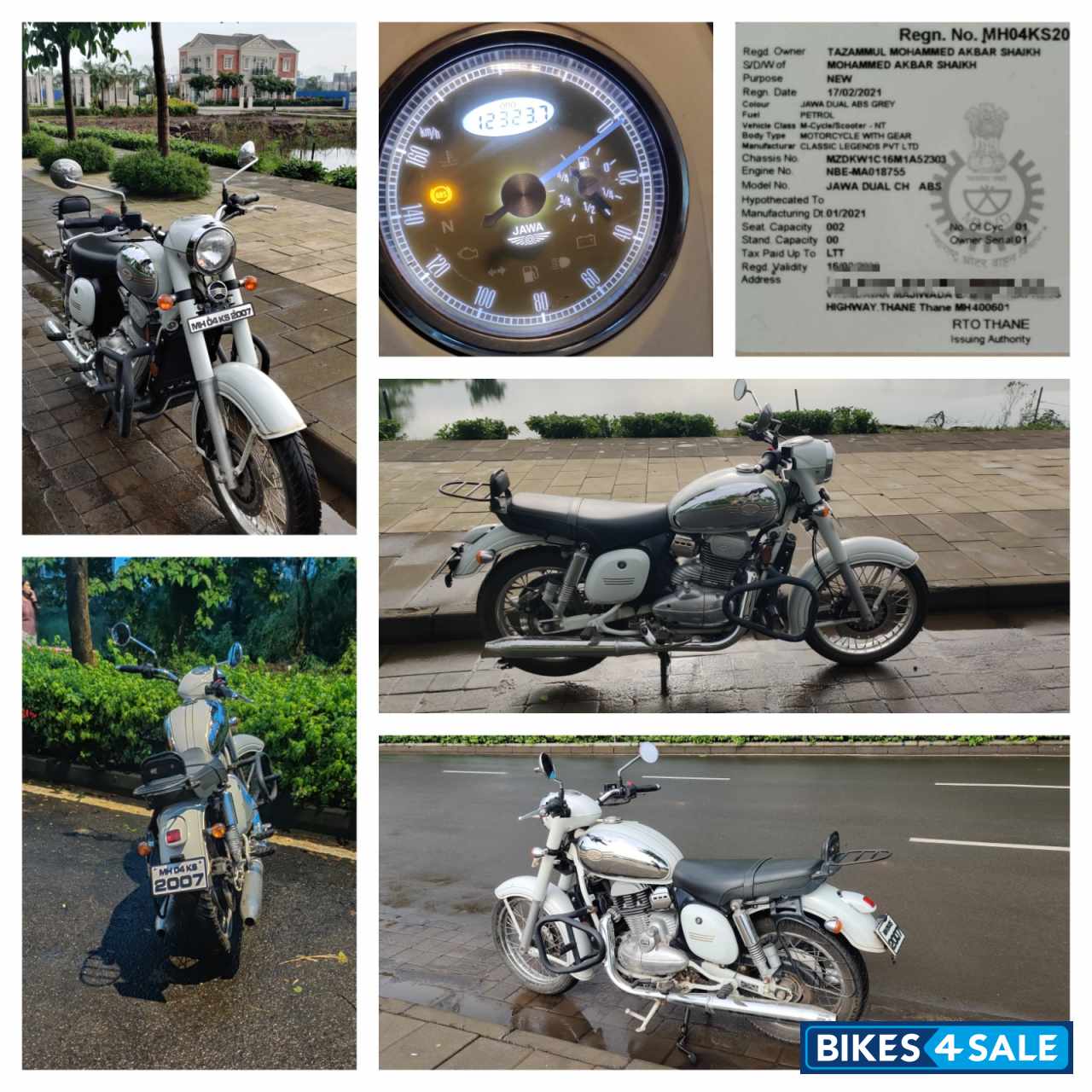 White Jawa Jawa BS6