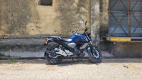 Matt Blue Yamaha FZ-S FI V3 BS6