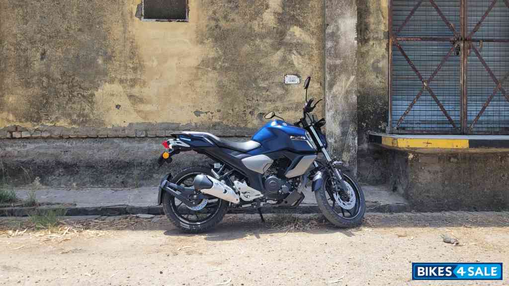 Matt Blue Yamaha FZ-S FI V3 BS6