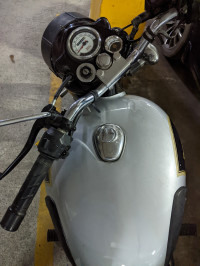 Silver Royal Enfield Classic 350