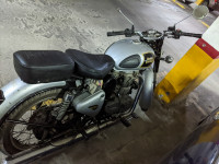 Silver Royal Enfield Classic 350