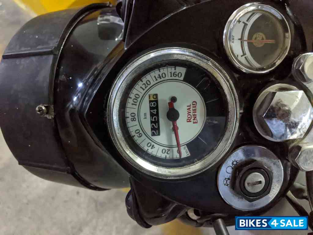 Silver Royal Enfield Classic 350