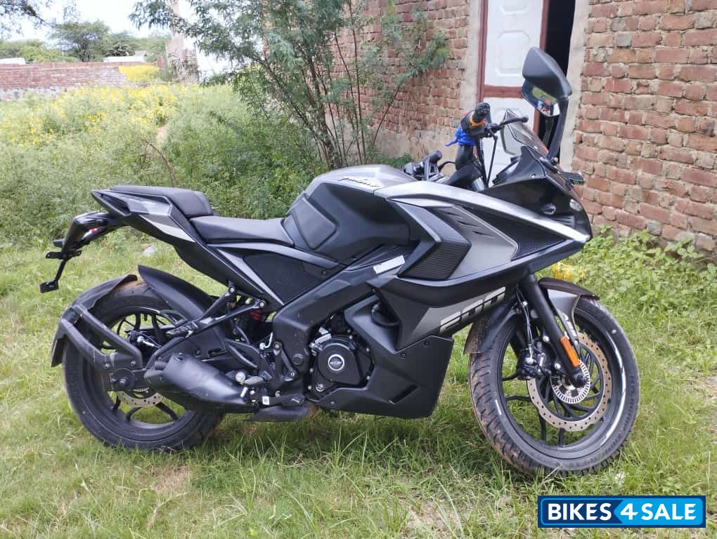 Grey Bajaj Pulsar RS 200 ABS