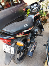 Black Bajaj Platina 100 ES