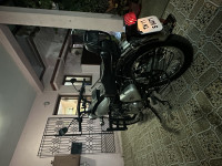 Silver & Black Royal Enfield Bullet Electra Twinspark