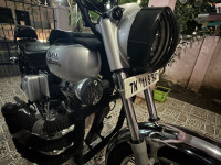 Silver & Black Royal Enfield Bullet Electra Twinspark