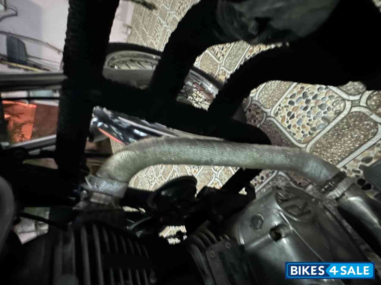 Silver & Black Royal Enfield Bullet Electra Twinspark Silver & Black Royal Enfield Bullet Electra Twinspark